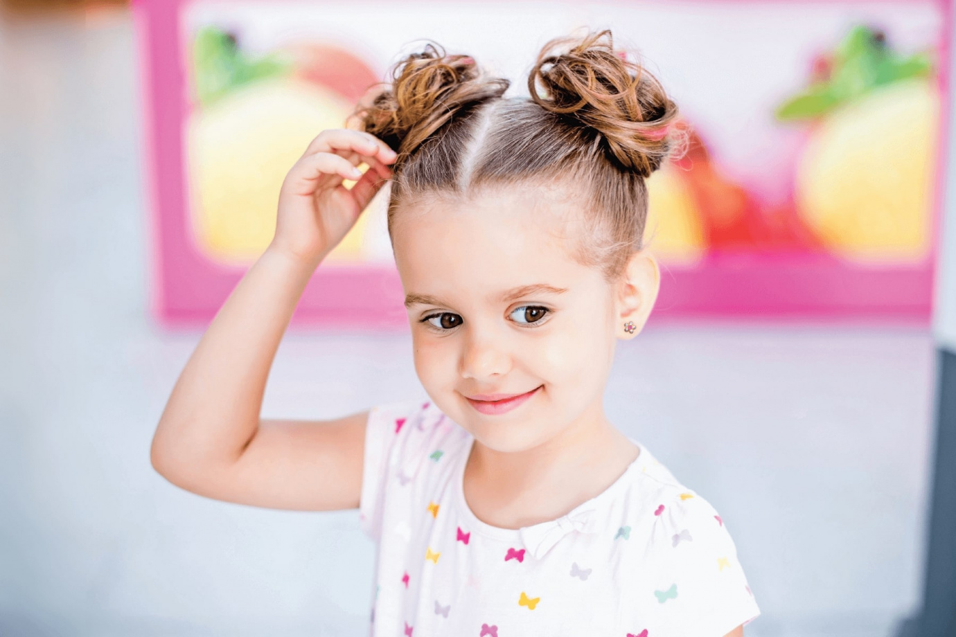 Детские прически для девочек в парикмахерской