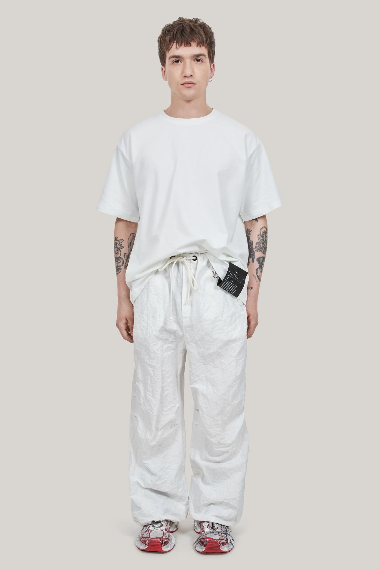 Купить Брюки прямого кроя с двойным поясом, цены в официальном интернет ...